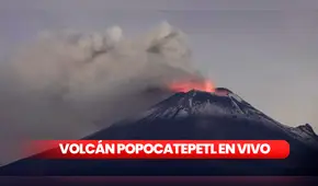 Volcán Popocatépetl EN VIVO: ‘Don Goyo’ presentó 122 exhalaciones y 66 minutos de tremor