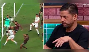 Pedro García arremetió contra el arbitraje por la mano de Succar: "No hay manera que no sea penal"