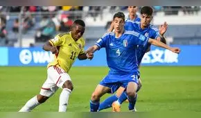 Colombia perdió 1-3 con Italia y quedó eliminado del Mundial sub-20