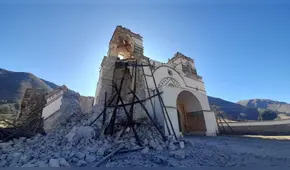 Iglesias coloniales de valle del Colca se derrumban