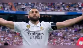 Karim Benzema se despide del Madrid con gol: anotó y se fue siendo ovacionado por el Santiago Bernabéu