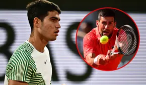 Alcaraz ganó 3-0 a Tsitsipas y jugará contra Djokovic en semifinales de Roland Garros 2023