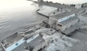 Rusia o Ucrania: ¿Quién voló la presa de Kajovka?