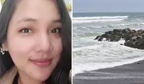 Magdalena: joven desaparece tras ser arrastrada por fuerte oleaje cuando paseaba por la playa Magdalena: joven desaparece tras ser arrastrada por fuerte oleaje cuando paseaba por la playa