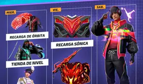 Free Fire: agenda semanal del 7 al 13 de junio con recarga de órbita y ruleta multi-verso