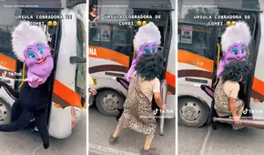 Úrsula de "La sirenita" sorprende trabajando como cobradora de combi: "Cayó en la quiebra"