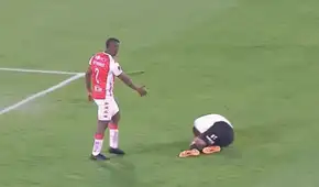 ¿Qué dice el reglamento respecto a la acción del jugador de Santa Fe sobre Álex Valera? ¿Qué dice el reglamento respecto a la acción del jugador de Santa Fe sobre Álex Valera?