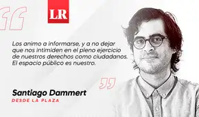 El espacio público es nuestro, por Santiago Dammert El espacio público es nuestro, por Santiago Dammert