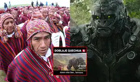 Peruano sorprende con doblaje en quechua de "Transformers 7": "Necesito aprender el idioma"