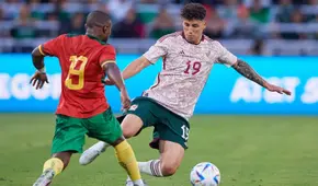 ¡Partidazo! México empató sobre el final 2-2 con Camerún en amistoso internacional