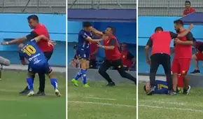 ¡Perdió el control! César Farías, ex-DT de Venezuela, se fue a las manos con jugadores rivales