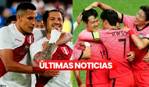 Previa Perú vs. Corea del Sur: sigue las últimas noticias del amistoso internacional