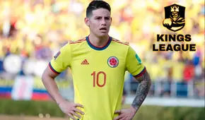 James Rodríguez jugará en la Kings League tras no encontrar club: 'Kun' Agüero lo reclutará
