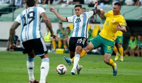 Con un gol de Messi, Argentina se impuso por 2-0 a Australia en amistoso internacional