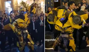 Bumblebee de "Transformers" sacó los ‘pasos prohibidos’ en Cusco: “Escena post crédito, un éxito”