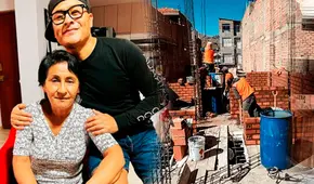 Chino Risas cumplió el sueño de construirle una casa a su mamá: "Con el trabajo de la calle"