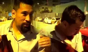 Aldo Miyashiro enfureció contra reportero que le cuestionó por conducir ebrio "La banda del Chino"