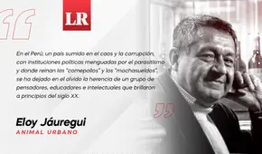 Ya no los hacen como antes, por Eloy Jáuregui