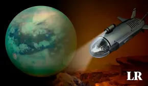 Así será el submarino de la NASA que viajará a Titán, la luna más grande de Saturno