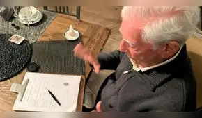 Mario Vargas Llosa se inscribe al partido político Libertad Popular