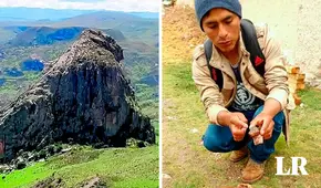 Javier Bello, el joven que desde niño indaga sobre los misterios que guarda el cerro Gorila