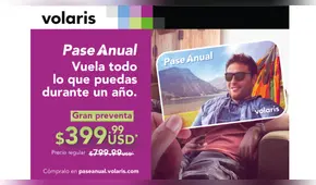 Volaris: aerolínea revoluciona la forma de viajar ilimitadamente con un solo pago