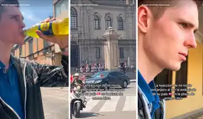 Joven danés tiene peculiar reacción al ver la embajada de su país en el Perú: "Quedó frío"