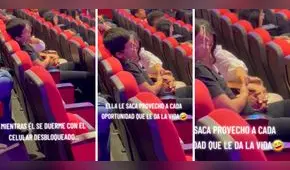 Joven se queda dormido en el cine y su pareja tiene peculiar reacción: "Ese compa ya está muerto"