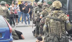 Rusia: jefe de milicia abandona su rebelión