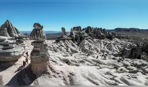 La ciudad de piedra perdida en las alturas de Arequipa