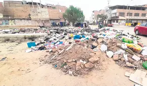 Vecinos de Chiclayo padecen por la acumulación de basura