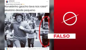 Ronaldinho no apareció en "Rocky": imagen viralizada es un montaje