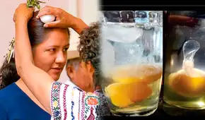¡Elimina el mal de ojo solo con una limpia! Así puedes leer el huevo en un vaso con agua