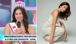 Gaela Barraza se emociona al hablar de sus proyectos: “Quiero estudiar en el extranjero”