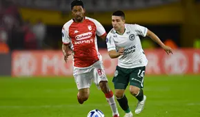 Goiás dio el golpe en Colombia: venció 2-1 a Santa Fe y avanzó primero en su grupo