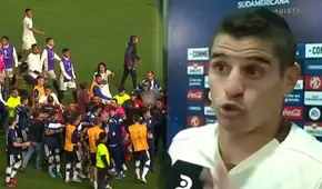 Aldo Corzo culpa a jugadores de Gimnasia por iniciar batalla campal: "Estaban picones"