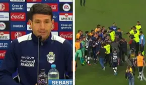 La contundente respuesta del DT de Gimnasia tras la pelea con jugadores de Universitario