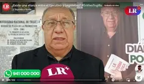 Fernando Tuesta: “Es clarísimo que la interrelación entre Ejecutivo y Legislativo es estrecha”