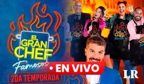 “El gran chef: famosos” EN VIVO: Katia Palma, Natalia Salas y Mr.Peet fueron sentenciados