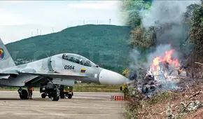 ¿Cómo es un Sukhoi, el avión que se estrelló en un ensayo militar en Venezuela?
