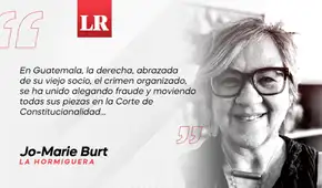 La derecha depredadora en Guatemala, por Jo-Marie Burt La derecha depredadora en Guatemala, por Jo-Marie Burt