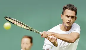 Juan Pablo Varillas con vida en Wimbledon