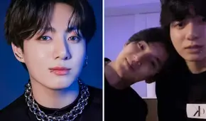 BTS: Jungkook y Mingyu, de SEVENTEEN, beben juntos de madrugada y sorprenden a fans en vivo