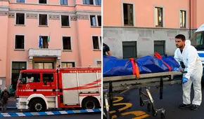 Mueren 6 ancianos y más de 80 quedan heridos tras incendio de una residencia en Italia