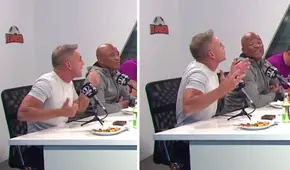 Julinho y Waldir protagonizaron brutal pelea en vivo: "Este mantequilla te puso en la banca"