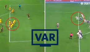 La polémica jugada que el VAR no cobró a favor de Universitario, pero sí a Alianza Lima