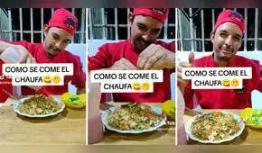 Venezolano come arroz chaufa con impensado ingrediente y conmociona a peruanos: "Nunca le eché"