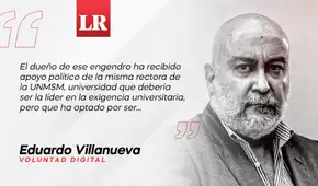 Fetichismos universitarios, por Eduardo Villanueva Mansilla