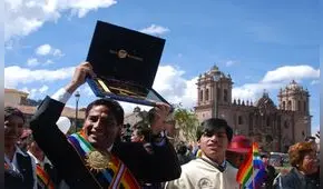 Placa que declara Machu Picchu como maravilla se perdió hace años