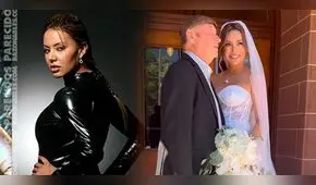 Karla Casós, la Angelina Jolie peruana, se casó con su empresario en Estados Unidos: "¡Love you!"